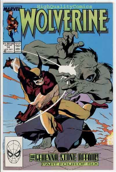 WOLVERINE #14, NM+, Buscema, 1988, X-men, Bill Sienkiewicz, more in store 