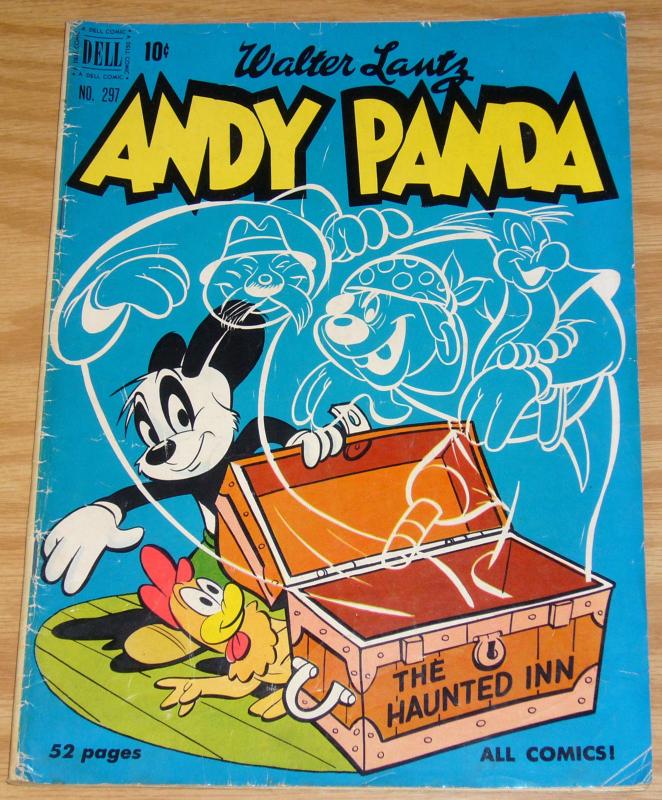 Four Color #297 VG walter lantz - andy panda - 52 pages - golden age 1950