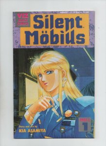Silent Mobius Book 3 #1 - Manga - Viz Comics - (Grade 9.2) 1992
