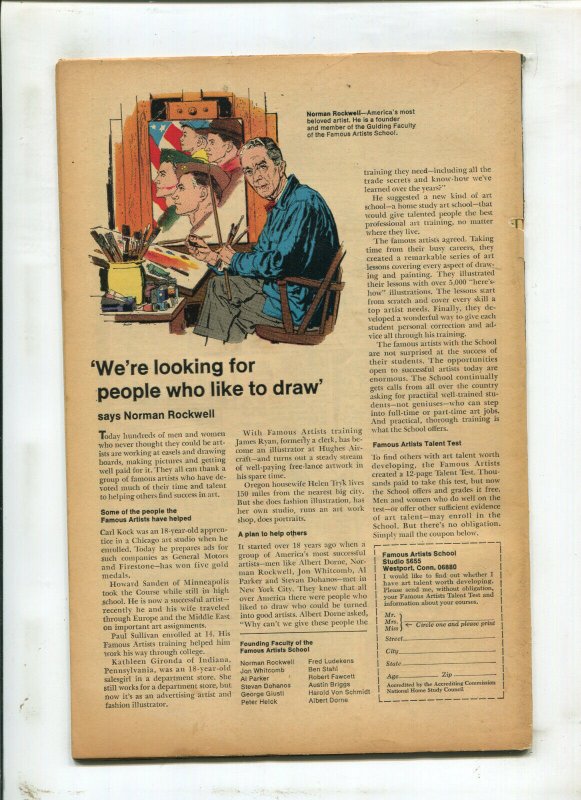 1968 SGT FURY AND HIS HOWLING COMMANDOS #51 (6.0) THE ASSASSIN!!