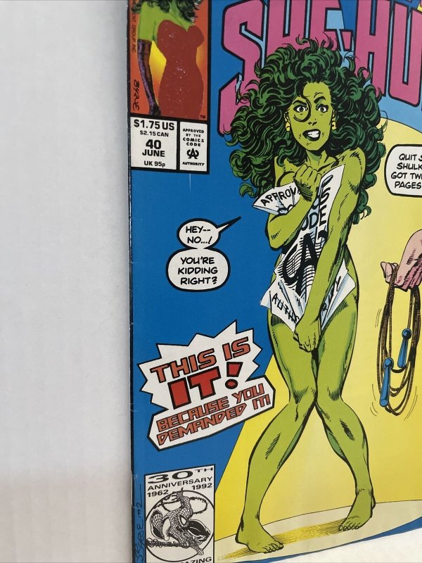 Sensational She Hulk #40 - Naked Jump Rope