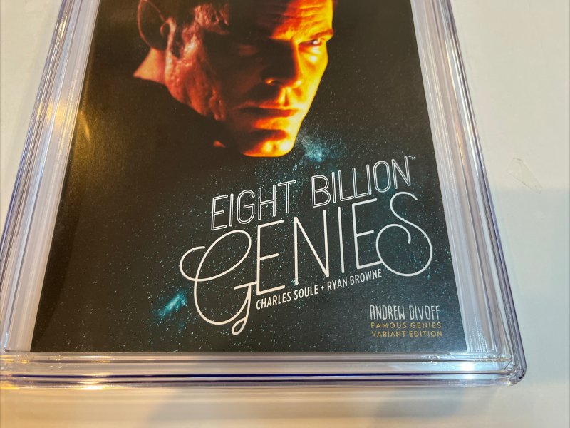 Eight Billion Genies (2022) # 1 (CGC 9.8 SS) Signed Browne Soule | 1:10 Cover D