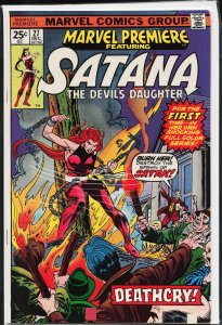 Marvel Premiere #27 British Variant (1975) Satana