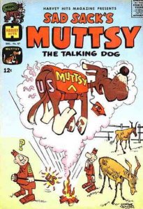 Harvey Hits #87 POOR ; Harvey | low grade comic Sad Sack's Muttsy