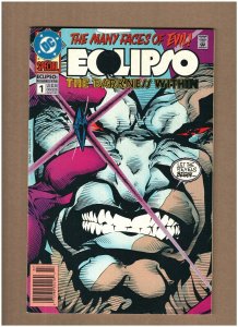 Eclipso The Darkness Within #1 Newsstand DC Comics 1992 VF 8.0