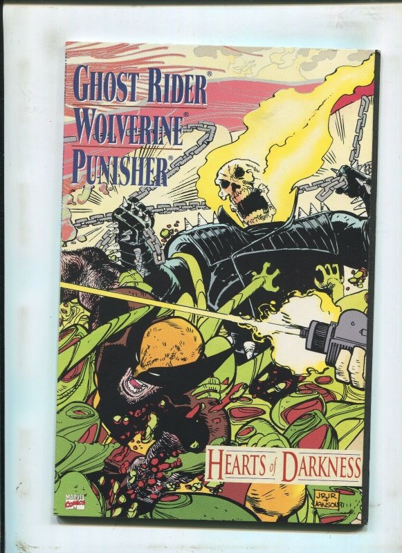 GHOST RIDER. WOLVERINE, PUNISHER - HEARTS OF DARKNESS! - (NM) 1991