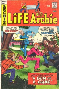 Life with Archie #145 FAIR ; Archie | low grade comic May 1974 Football
