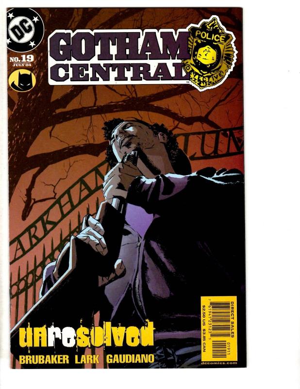 Lot Of 10 Gotham Central DC Comic Books # 13 18 19 20 21 22 23 25 26 28 CR23