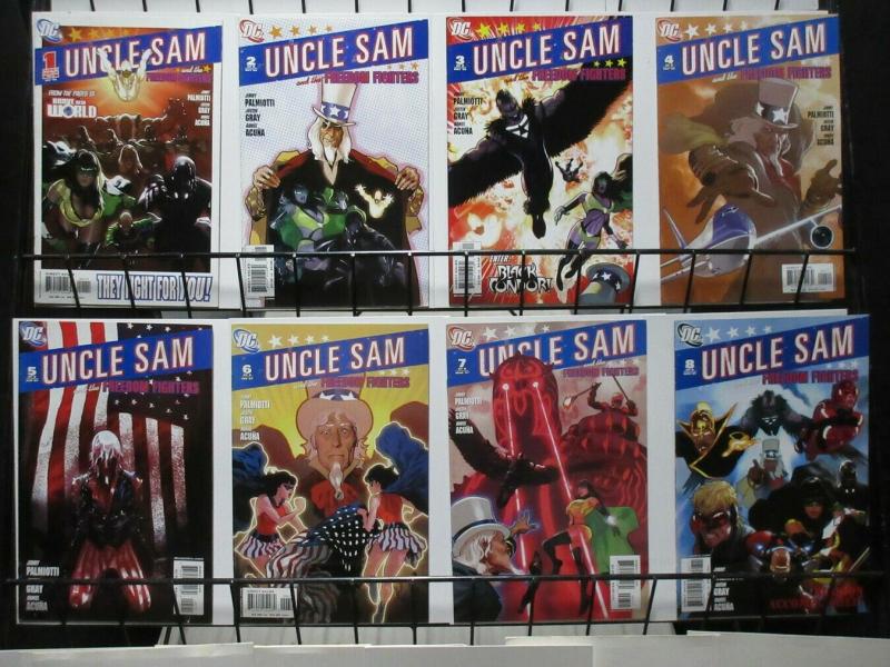 UNCLE SAM & FREEDOM FIGHTERS (2006) 1-8  complete story
