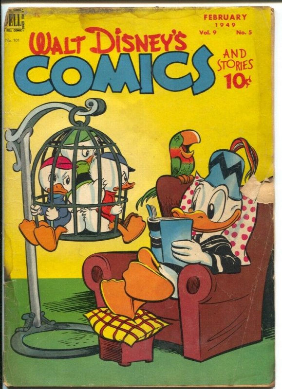 Walt Disney's Comics and Stories #101 1949-Dell-Carl Barks-Walt Kelly-FR