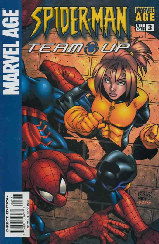 Marvel Age Spider-Man Team-Up #3 VF; Marvel | we combine shipping 