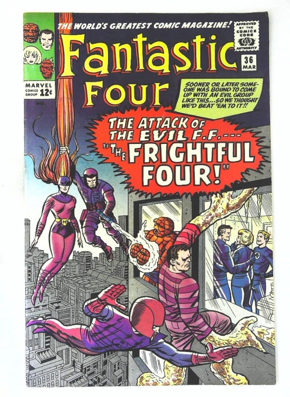 Fantastic Four (1961 series)  #36, VF- (Actual scan)