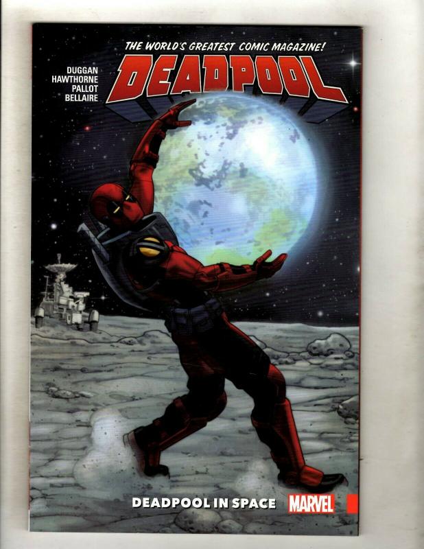 In SPACE Deadpool Vol 9 Marvel Comics TPB Graphic Novel Book X-Force J370