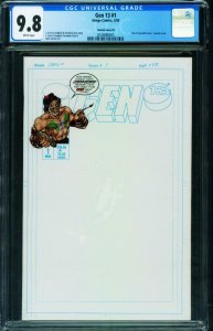 Gen 13 #1 1995 CGC 9.8-Variant M-DIY cover-2036868005 