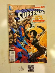 Superman #10 VF-NM DC Comic Book New 52 2 TJ65