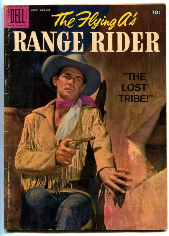 The Flying A's Range Rider #22 1958- Dell Western- Jock Mahoney VG-