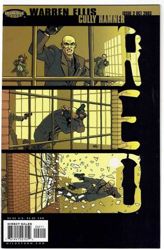 Red #1,2,3 Warren Ellis, Mini-Series Full Set Bruce Willis Movie NM