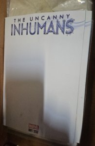 Uncanny Inhumans #1 Blank cover