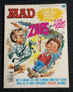 1984 MAD ZAPS The Human Race Jacobs SC VG+ 4.5 1st MBB - Nick Meglin Collection