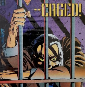 1993 DC Comics Black Condor #8 Comic Book Vintage Caged