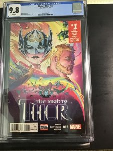 Mighty Thor #15A Dauterman CGC 9.8 2017 1 Of 13 Graded At 9.8