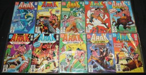 ARAK BRONZE AGE COMIC LOT/RUN 18PC (VF-NM)
