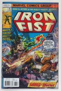 Iron Fist #73 Mike Perkins Lenticular Homage Variant (2017)