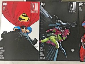 DARK KNIGHT III THE MASTER RACE#1-9 NM LOT 2017 FRANK MILLER DC COMICS