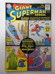 Superman Annual #4 (1962) FN- Condition! moisture stain bc