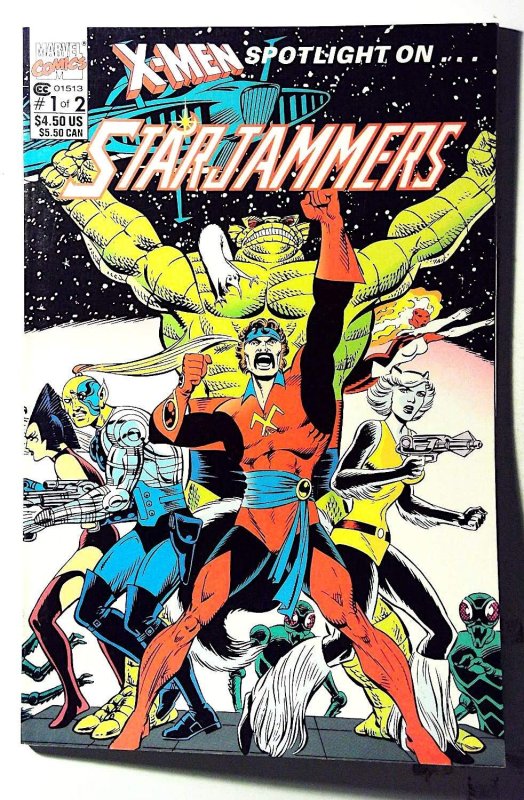 X-Men Spotlight on... Starjammers #1 (1990) Marvel Comics 1st Print Comic Book