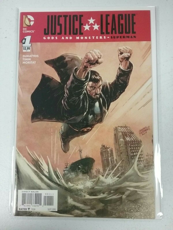 Justice League: Gods and Monsters - Superman #1 DC Comic Sept 2015 NW89