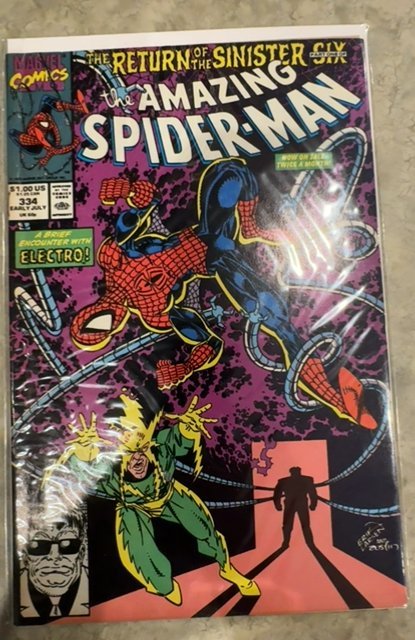 The Amazing Spider-Man #334 (1990) Spider-Man 