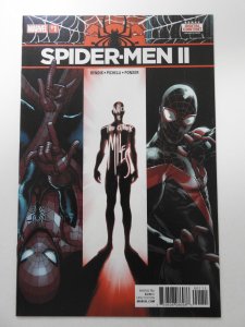 Spidermen II #1 (2017) 1st Earth-616 Evil Miles! Beautiful NM Condition!