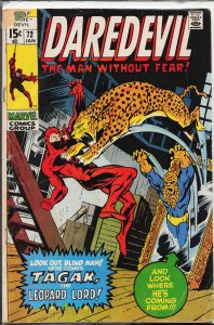 Daredevil #72 (1971) Daredevil