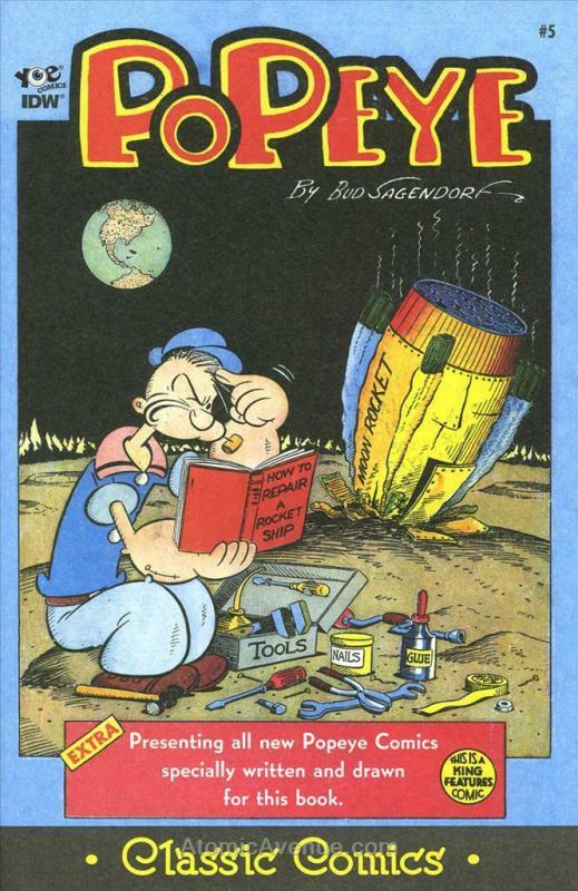 Classic Popeye #5 VF/NM; IDW | save on shipping - details inside