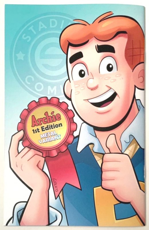 ARCHIE HOT ROD RACING LAURA BRAGA VERONICA VARIANT 1st EDITION RAW/METAL SET NM.