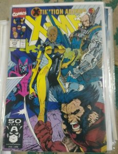 UNCANNY X-MEN #272 1991 MARVEL  X-TINCTION AGENDA PT 7  JIM LEE CABLE WOLVERINE