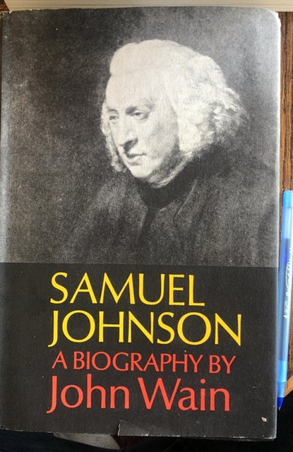 Samuel Johnson biography by John Wain,1974,388p