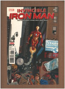 Invincible Iron Man #9 Marvel Comics 2017 Riri Williams Ironheart VF/NM 9.0