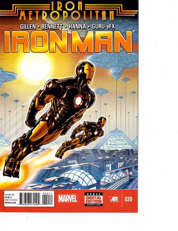 Lot Of 2 Marvel Comics Iron Man #5 and #20 JB4