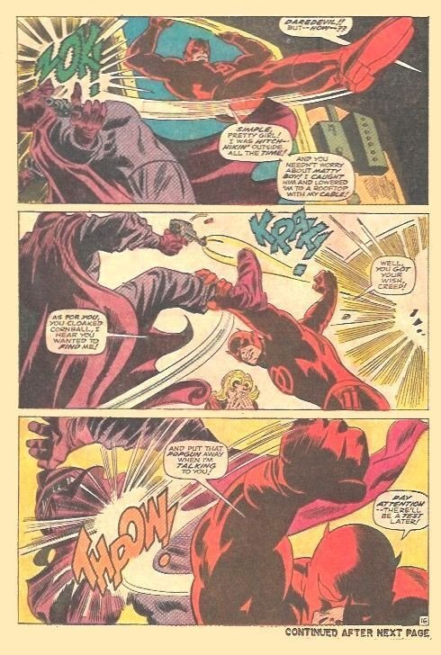 DAREDEVIL #27 (Apr1967) 4.0 VG  Stan Lee & Gene Colan! • SPIDER-MAN crossover!