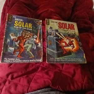 Doctor Solar Man Of The Atom 6 & 9 Silver Age Lot Run Set Collection...