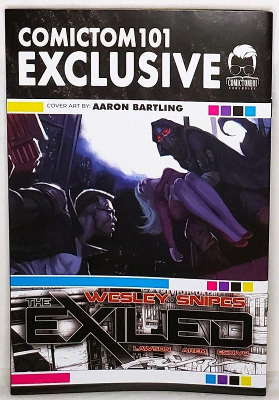 EXILED #1 ComicTom101 Aaron Bartling Virgin Variant Cover (Whatnot 2023)