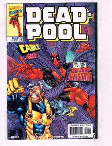 Deadpool # 22 NM 1st Print Marvel Comic Book Cable X-Force Ryan Reynolds BN3