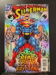 Superman #166 - Signed Ed McGuinness, Foil Cover/ Encased (9.0/9.2) 2001