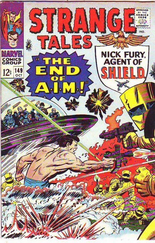 Strange Tales #149 (Oct-66) FN/VF Mid-High-Grade Nick Fury, Dr. Strange