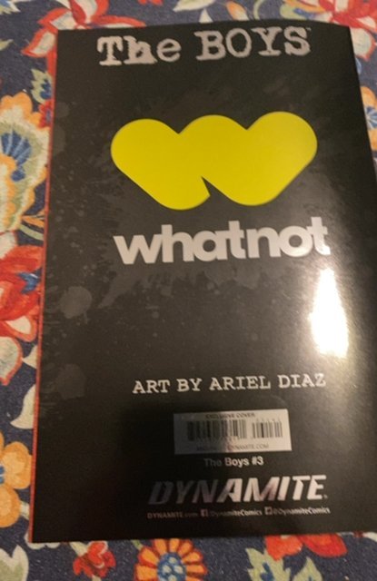 The Boys #3 NYCC FOIL Virgin 2022 Diaz Variant Comic Book