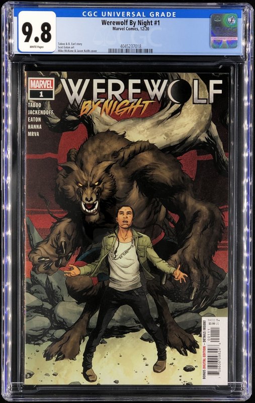 Werewolf By Night #1 (2020) CGC 9.8 1st Jake Gomez, Werewolf by Night
