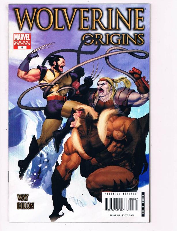 Wolverine Origins # 8 NM 1st Print VARIANT Marvel Comic Book Olivetti Cover S88