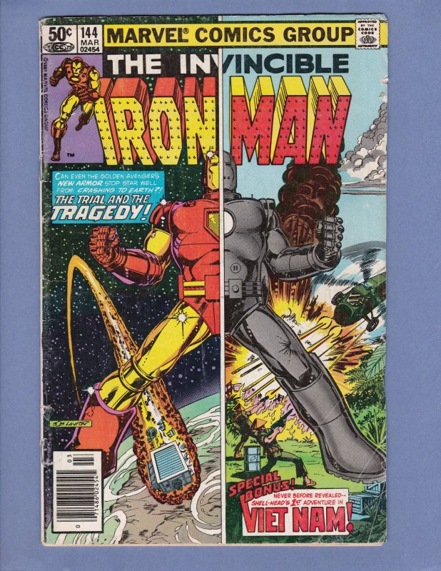 Iron Man Lot #106 144 147 155 176 186 197 198 199 Marvel Comics